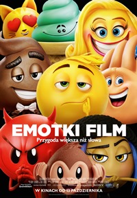 Plakat filmu Emotki. Film